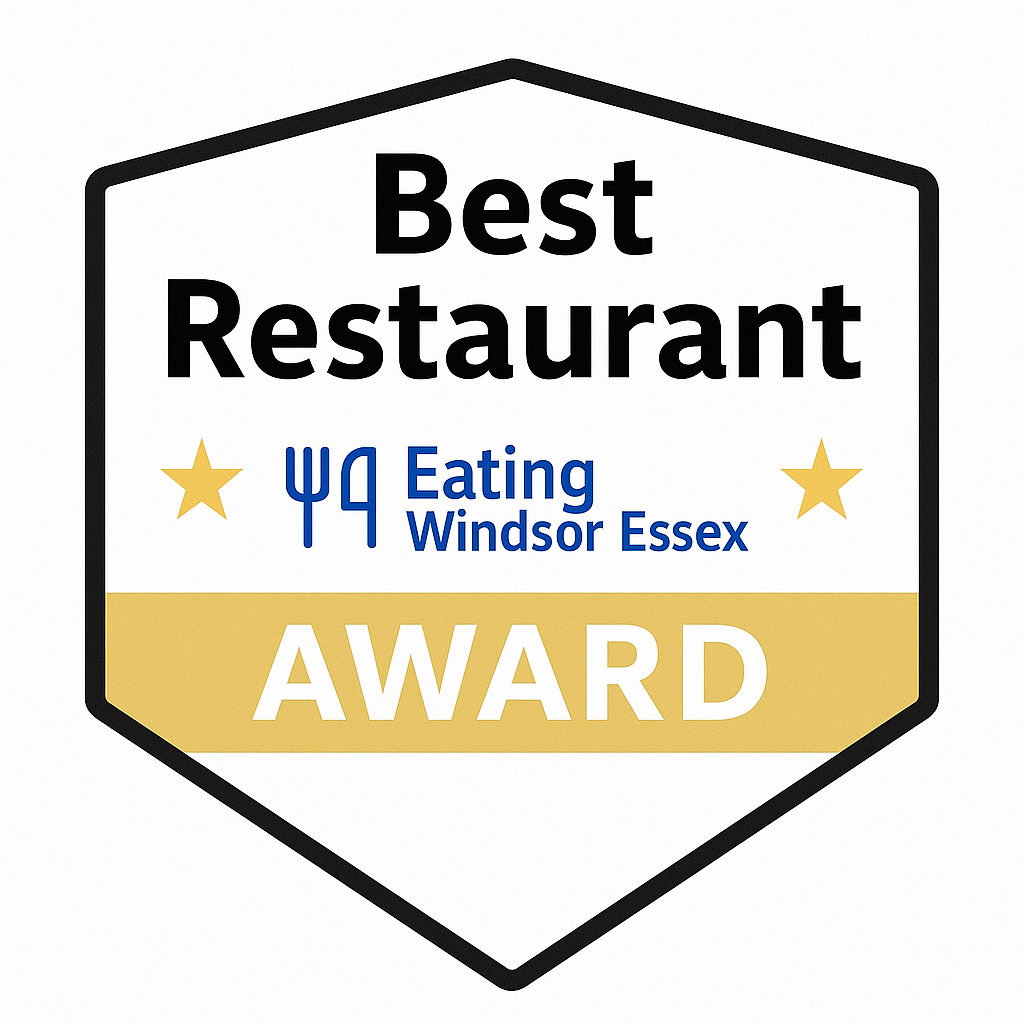Best Restaurant Award - Eating Windsor Essex